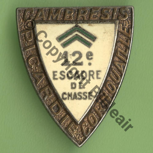 12e.EC 60.70 CAMBRAI A0644  DrP+Past Guilloche Mention et Dos argentes Src.Y.GENTY 14EurInv 